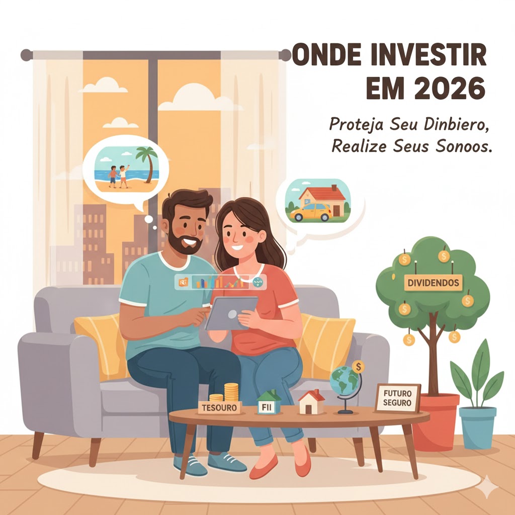Onde Investir em 2026: Como Proteger seu Dinheiro em um Ano de Mudanças