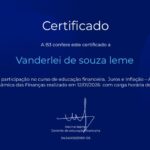 Certificação Juros e Inflação
