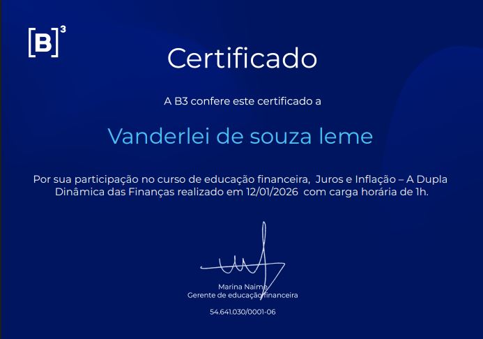 Minha Certificação na B3: O que aprendi sobre Juros e Inflação (O “Romeu e Julieta” das Finanças)