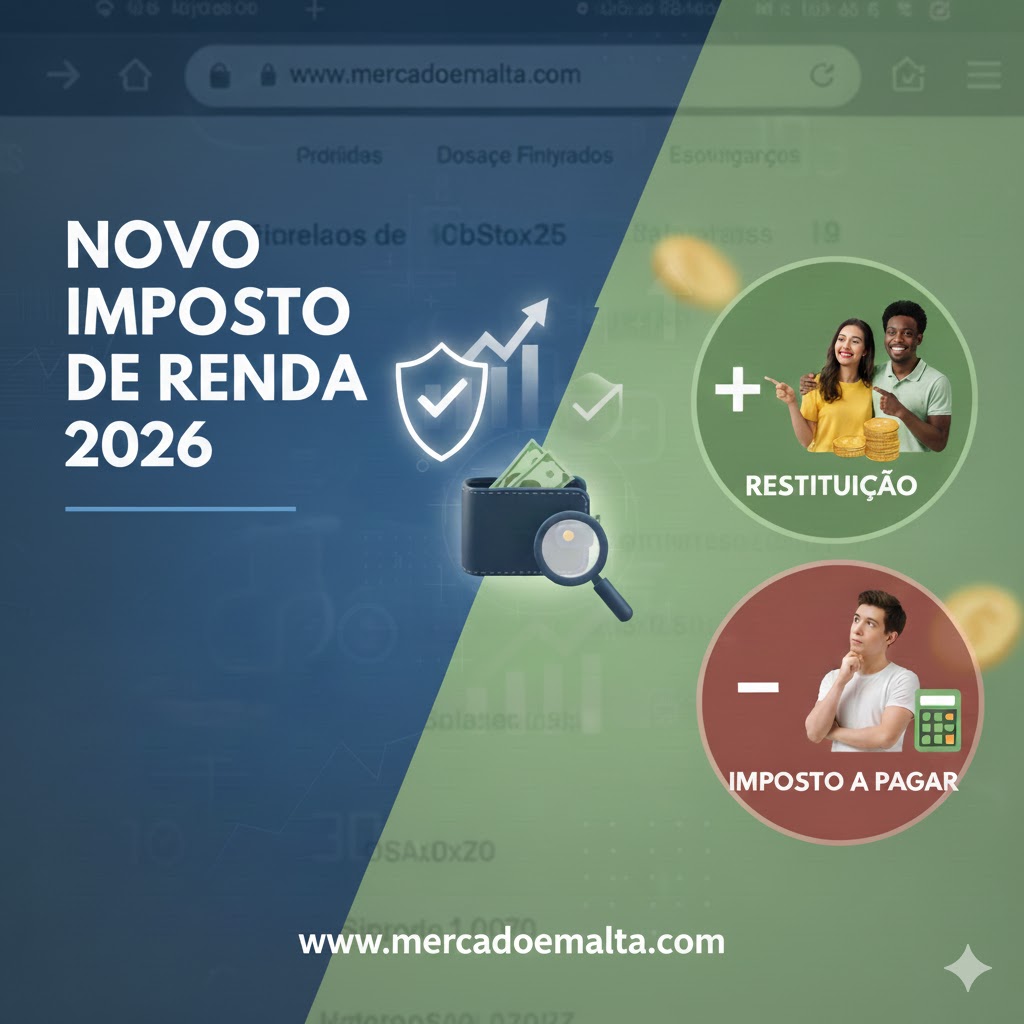 Novo Imposto de Renda 2026: Entre a Isenção de R$ 5 Mil e o Medo da Inflação